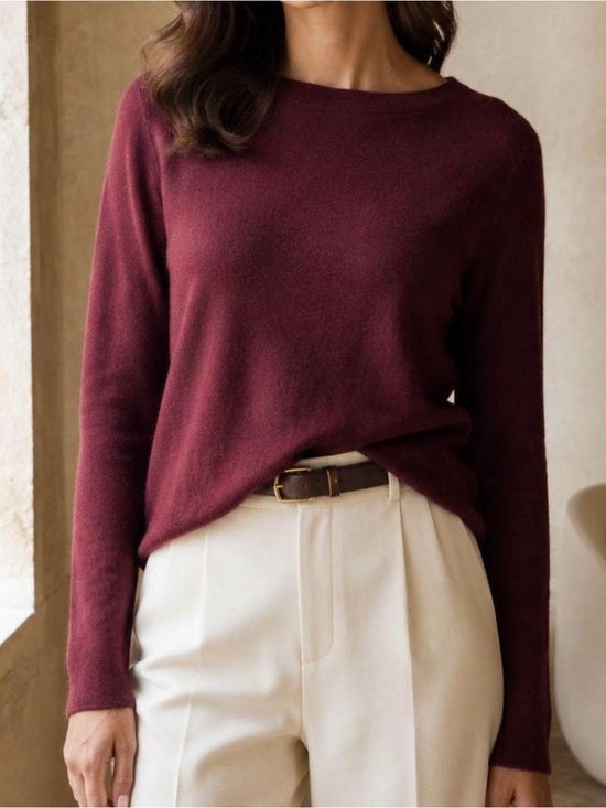 J. Crew Sweaters - $148 J.Crew Cashmere Classic-fit Crewneck Sweater, worn once, M Medium